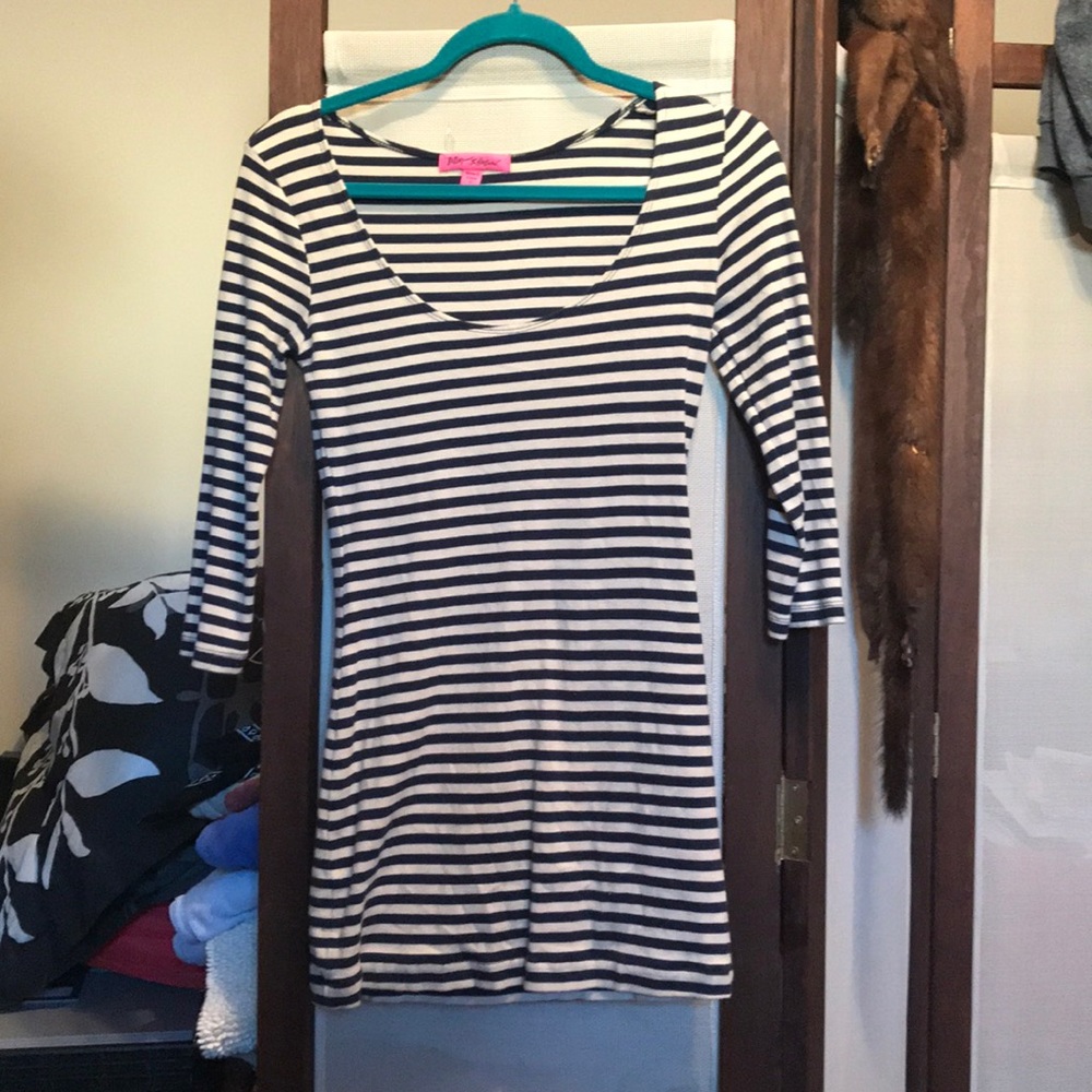 Betsey Johnson Striped Sweater dress